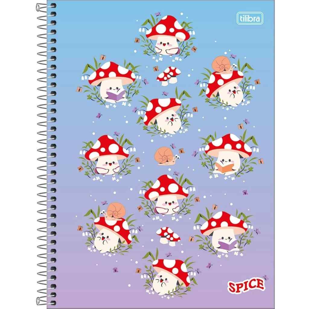 CADERNO 10X1 SPICE FEMININO 